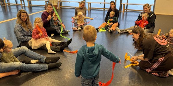Foto: Peuterdans in Epe en Heerde start in april bij Cultuurplein