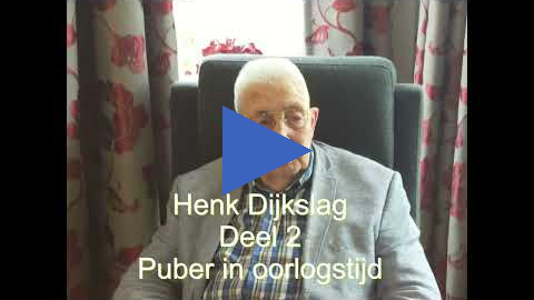 Henk Dijkslag marathoninterview deel 2/5 : Puber in oorlogstijd